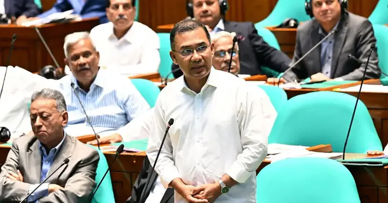 জাতীয় সংসদে প্রধানমন্ত্রী তারেক রহমান
